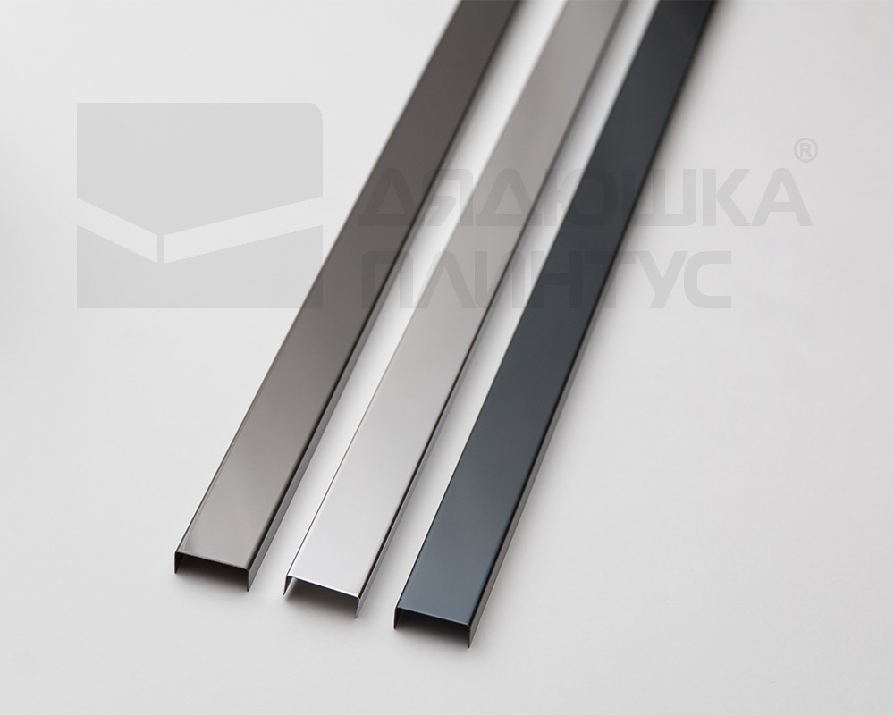 Профиль П-образный Волшебная палочка MSPP 04-8.2700 Серебро блестящее