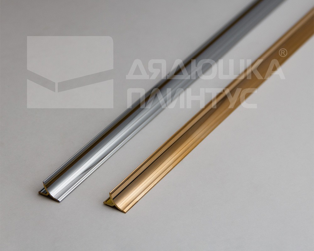 Профиль окантовочный латунный Progress PIKLOL 045 от 4,5 мм 2,7 м Полированный