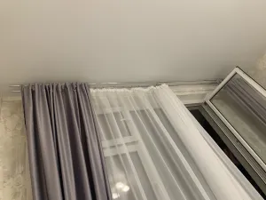 Карниз двухрядный кованый УЮТ d25мм 1,6м Белый/Золото