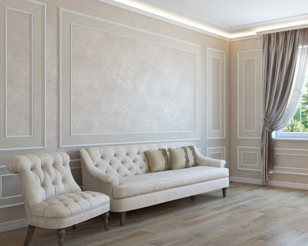 Карниз потолочный NMC IL1 50*70*2000. Белый под подсветку