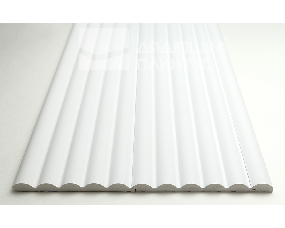 Стеновая панель 3D СОЛИД 4 UHD 07/130 130*2800 белая