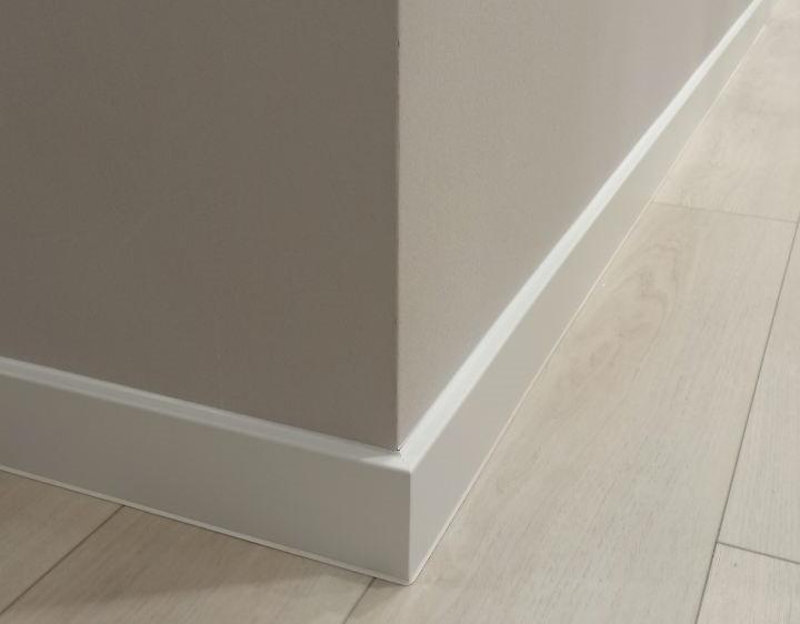 Плинтус МДФ Smartprofile Paint 60 Белый