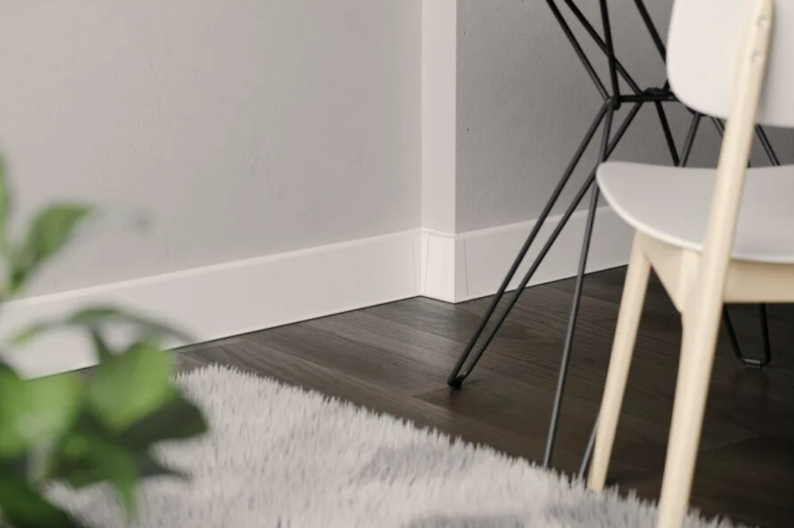 Плинтус ПВХ Волшебная палочка 70мм Home 2,2м 7003