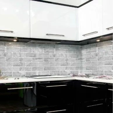 Панель ПВХ самоклеющаяся 473*470 мм 15шт/уп. Мергель известковый. Цена указана за 3,3 м²