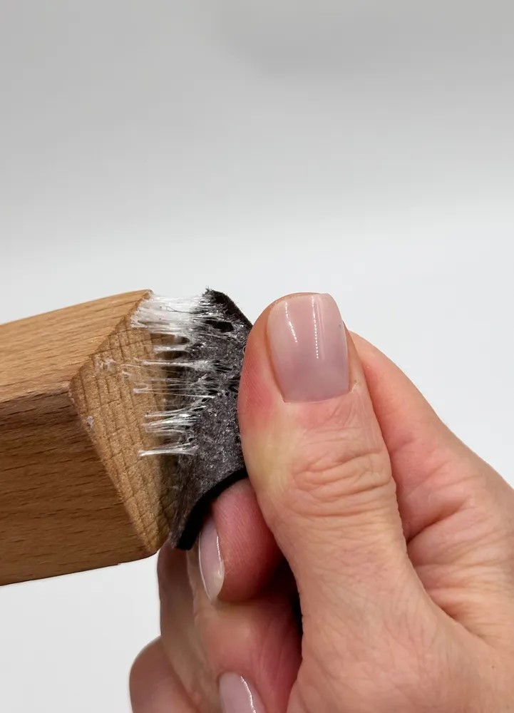 Протекторы фетровые ГРЕЙС 28мм Белый