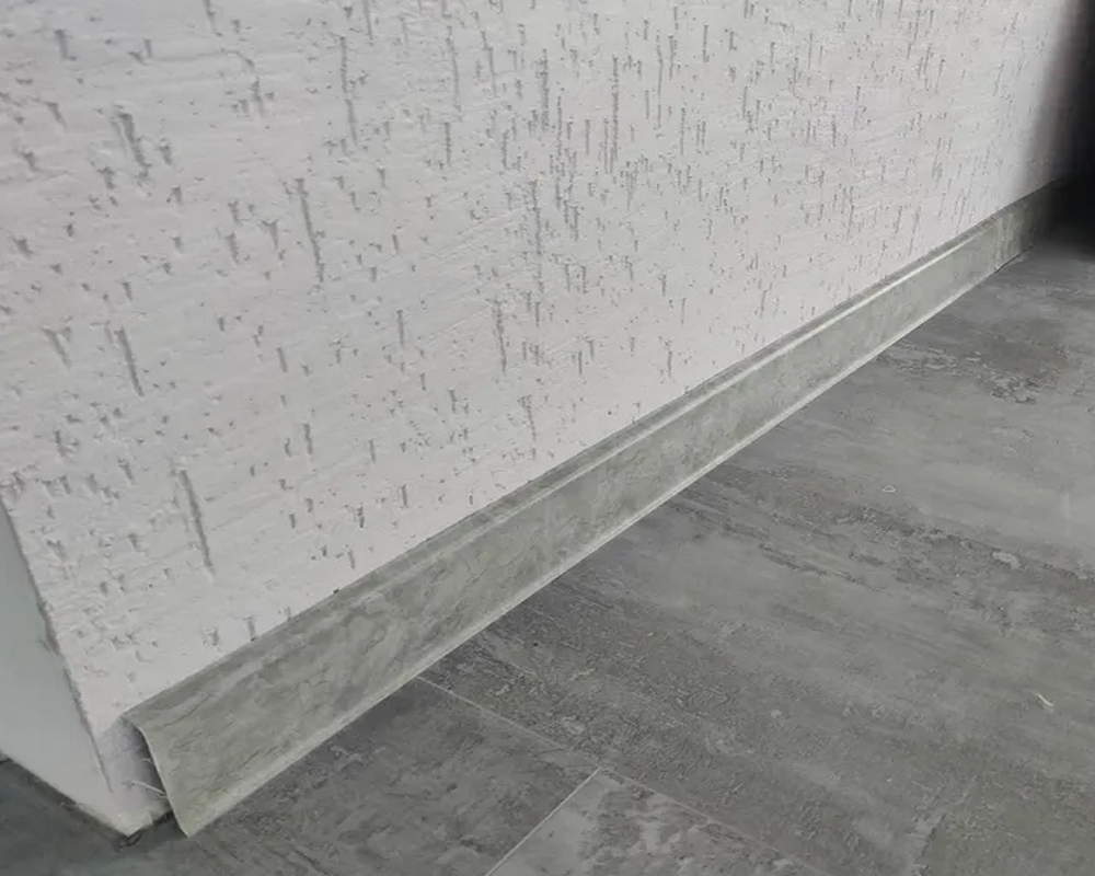 Плинтус ПВХ Волшебная палочка 70мм Home 2,2м 7034