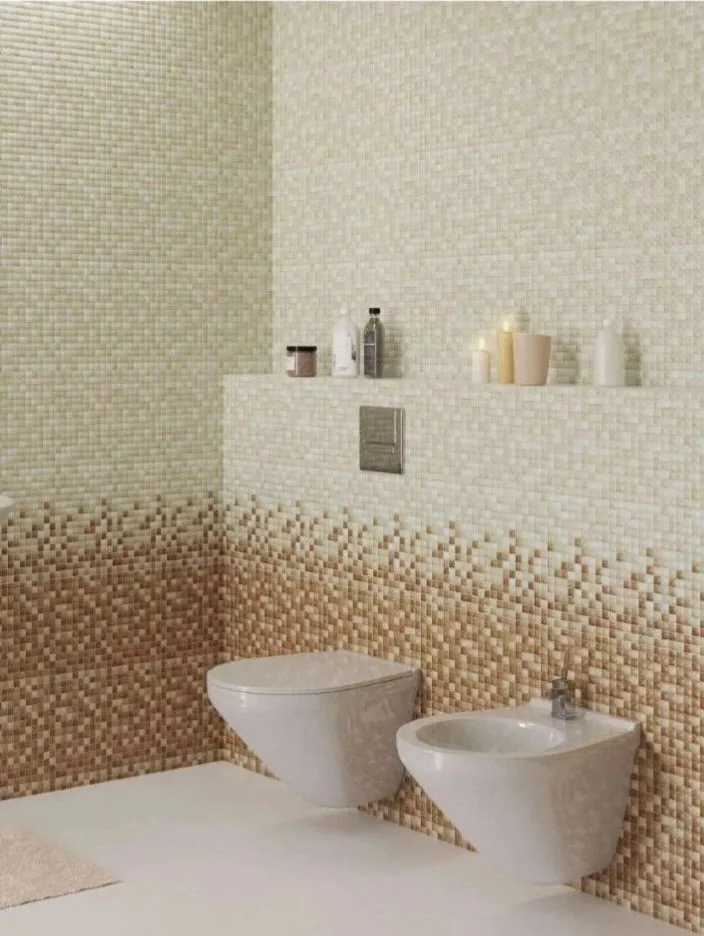 Панель ПВХ ГРЕЙС 914*602 10шт/уп Мозаика Мрамор аурум. Цена указана за 5,5 м²