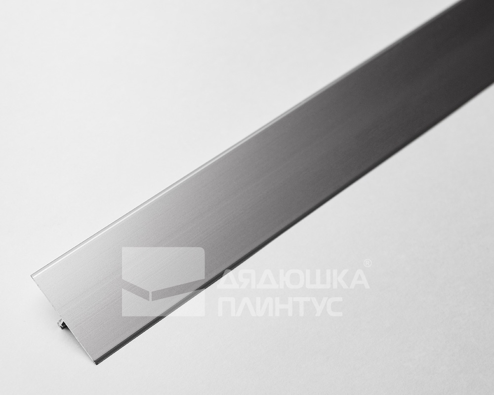 Алюминиевый  профиль ПТ-40  серебро/мат 2,7 м