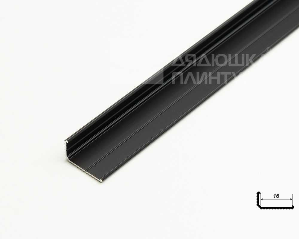 Теневой профиль Decaro Engineering D004.2A Черный 2,0 м