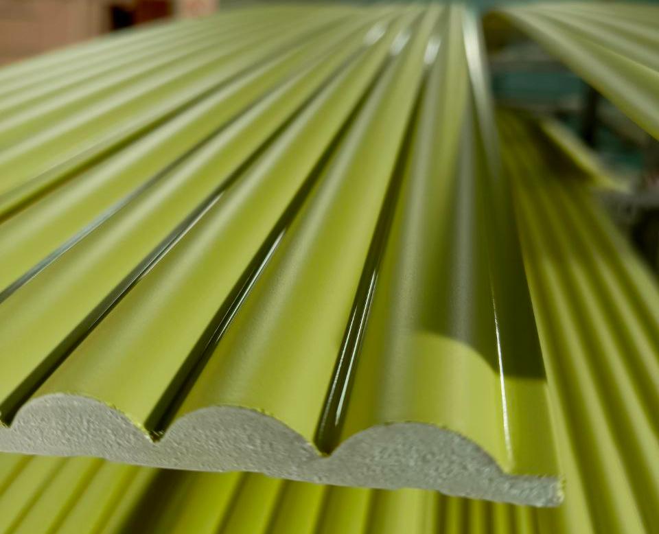 Стеновая панель HI WOOD белая. LV137 NP HI WOOD 120,0мм х 12,0мм х 2,7м. Окраска включена в стоимость