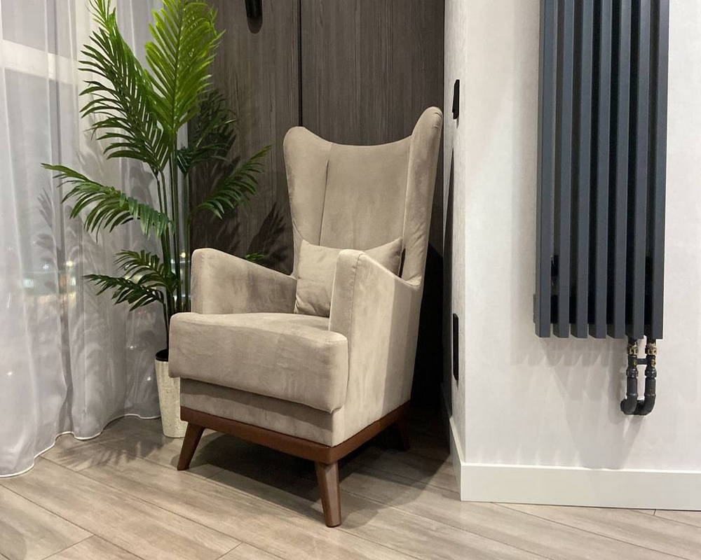 Плинтус из полистирола высокой плотности Волшебная Палочка. Окрашенная. 80мм 2м. RAL 9003