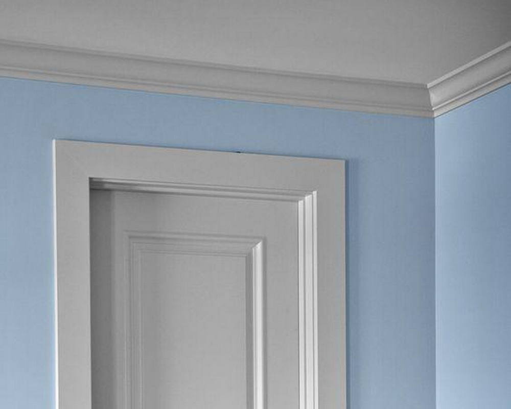 Плинтус потолочный из полистирола высокой плотности HI-WOOD T1011 110х40мм 2,0м