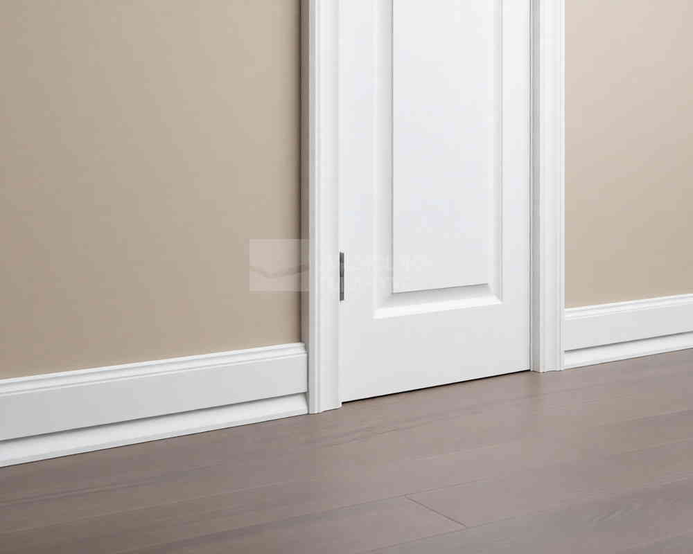 Плинтус ПОЛИСТИРОЛ HI WOOD под подсветку LB98 98,0мм х 19,5мм х 2,0м. Окраска включена в стоимость