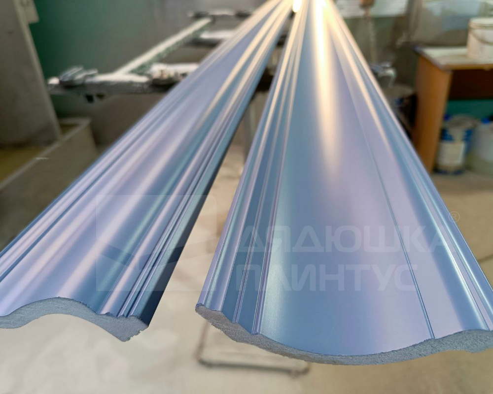 Карниз потолочный из полистирола высокой плотности NMC WT14 75*50*2000. Окраска включена в стоимость