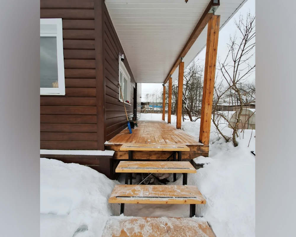 Порог одноуровневый ПС 08.1800.15 Черный