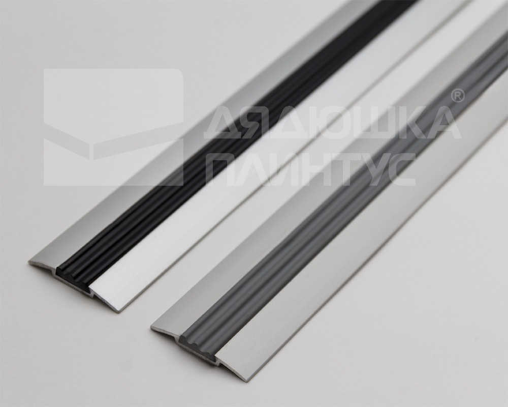 Порог одноуровневый ПС 08.2700.01лж. Серебро