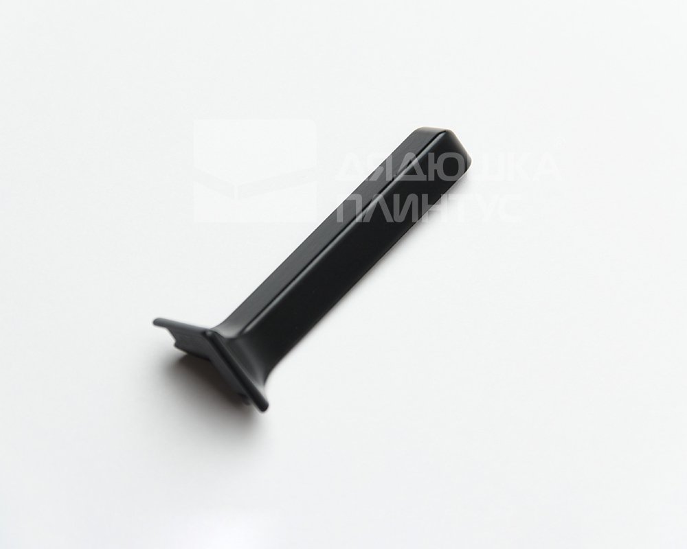 Угол наружный для плинтуса Волшебная палочка 40 мм Чёрный матовый