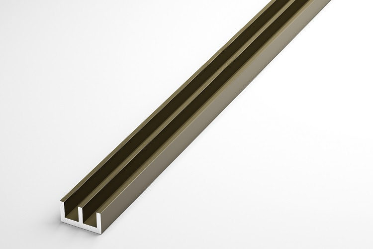 Ш-профиль 15*2*8 мм Шпр 01.2000.504л Бронза. Цена за 5 штук.