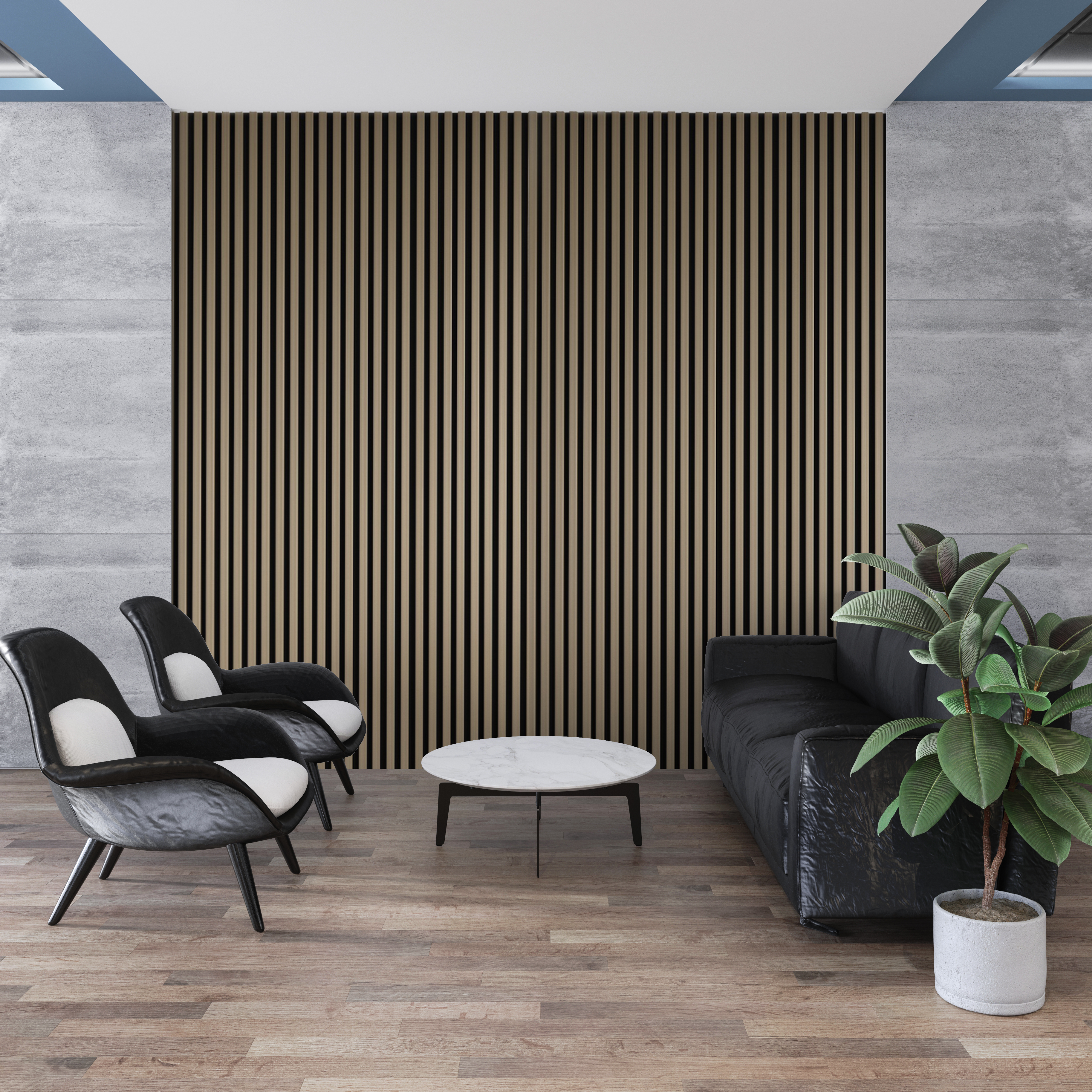 Панель вспененный полистирол  ГРЕЙС 3D RAIL EAST 120*2700 Клен