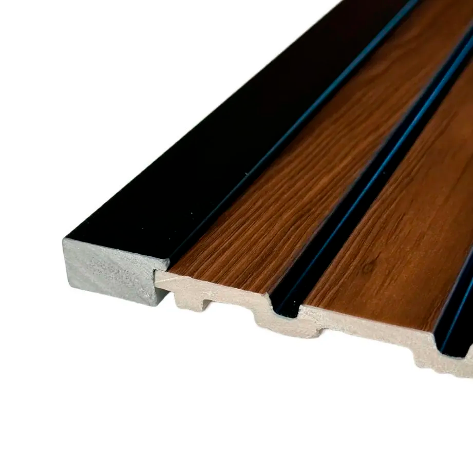 Рейка завершающая для панелей ГРЕЙС 30*16 2,9 м Черная