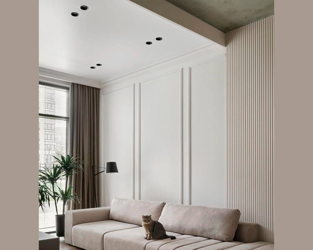 Карниз из полистирола высокой плотности HI WOOD L1902S 80мм х 27мм х 2,0м. Окраска включена в стоимость