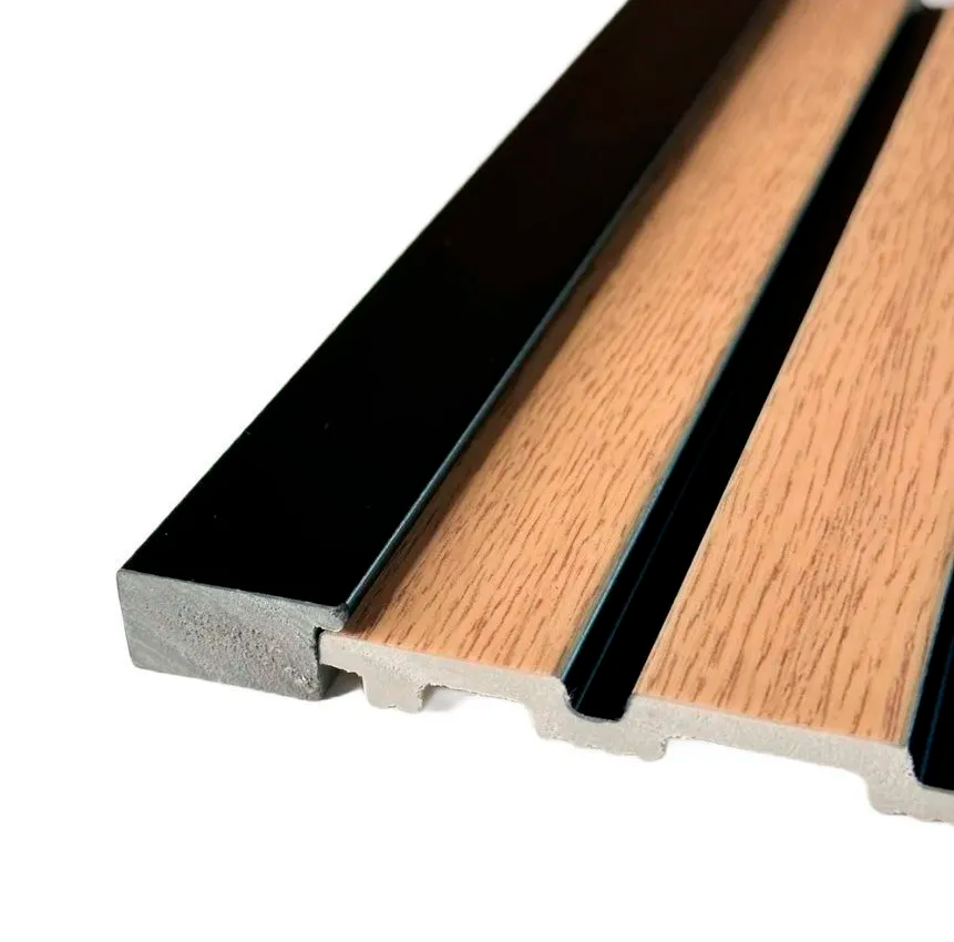 Рейка завершающая для панелей ГРЕЙС 30*16 2,9 м Черная