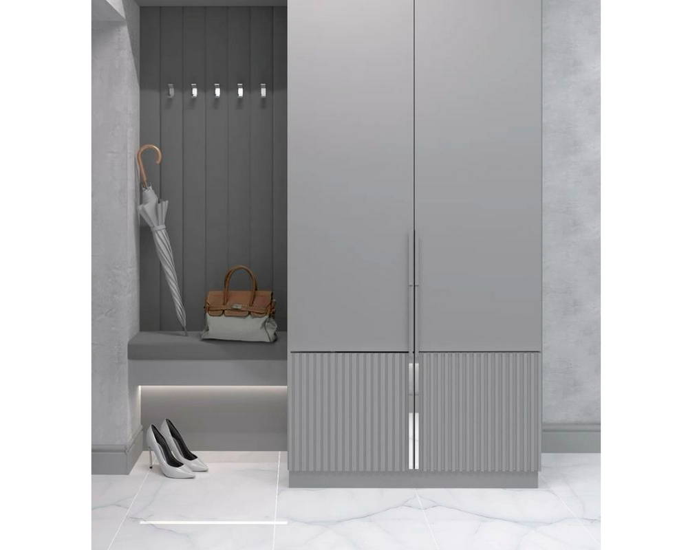 Плинтус ПОЛИСТИРОЛ HI WOOD B75V1L 75мм х 12мм х 2,0м. Окраска включена в стоимость