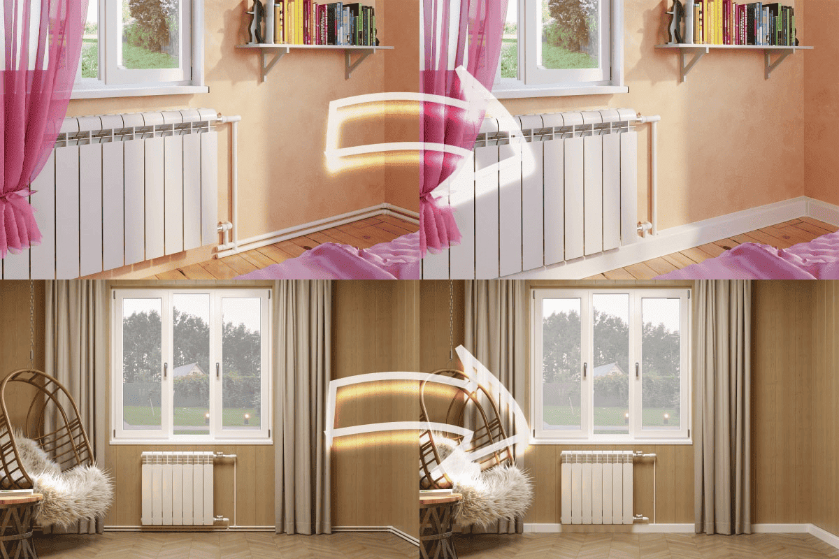 Плинтус для труб отопления ПВХ Smartprofile Аква. 2.2 метра