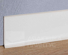 Плинтус ХДФ Dollken S100 100 мм х 2,575м 1248 Бело-серый